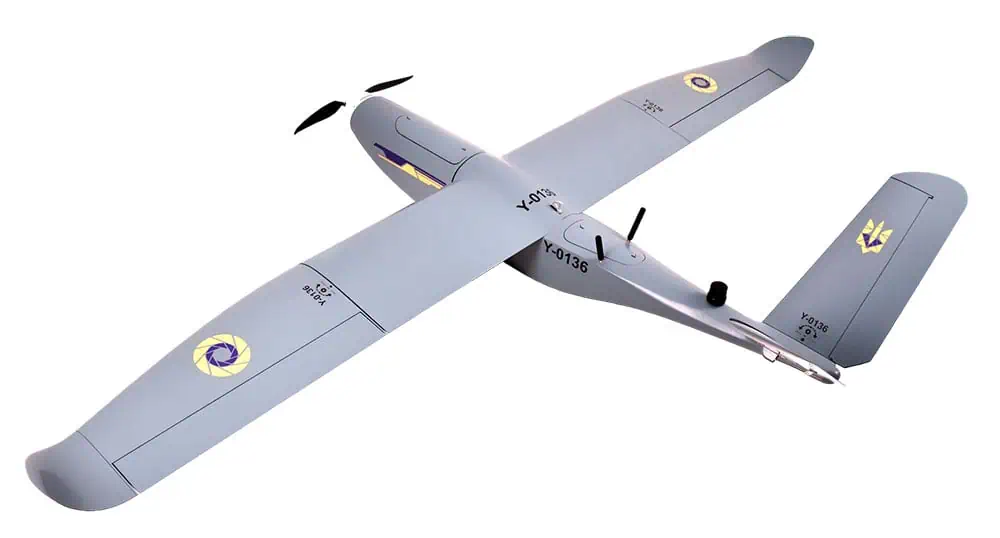 tactical fixed-wing isr drone