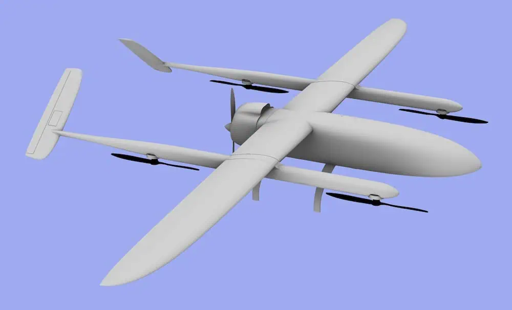 Hybrid VTOL UAS