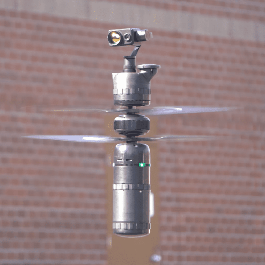 cylindrical drone