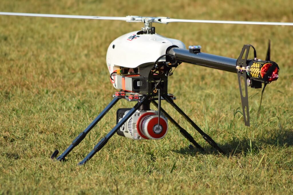 single rotor helicopter uav