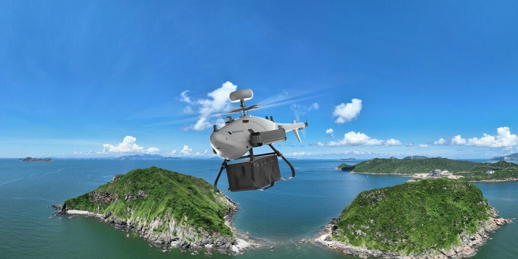 Grey Whale G1 Heavy-lift cargo delivery helicopter UAV