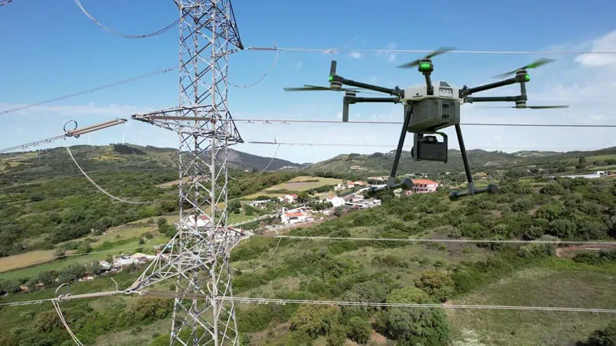 Industrial drones for infrastructure