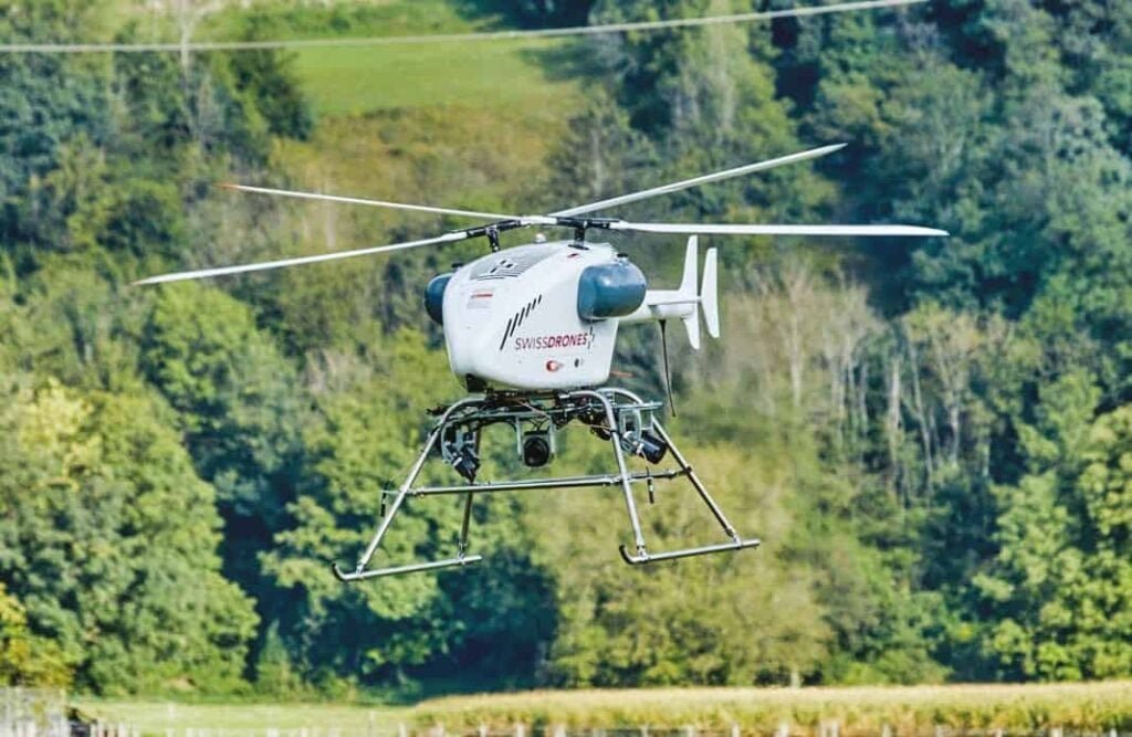 helicopter drone swiss drones