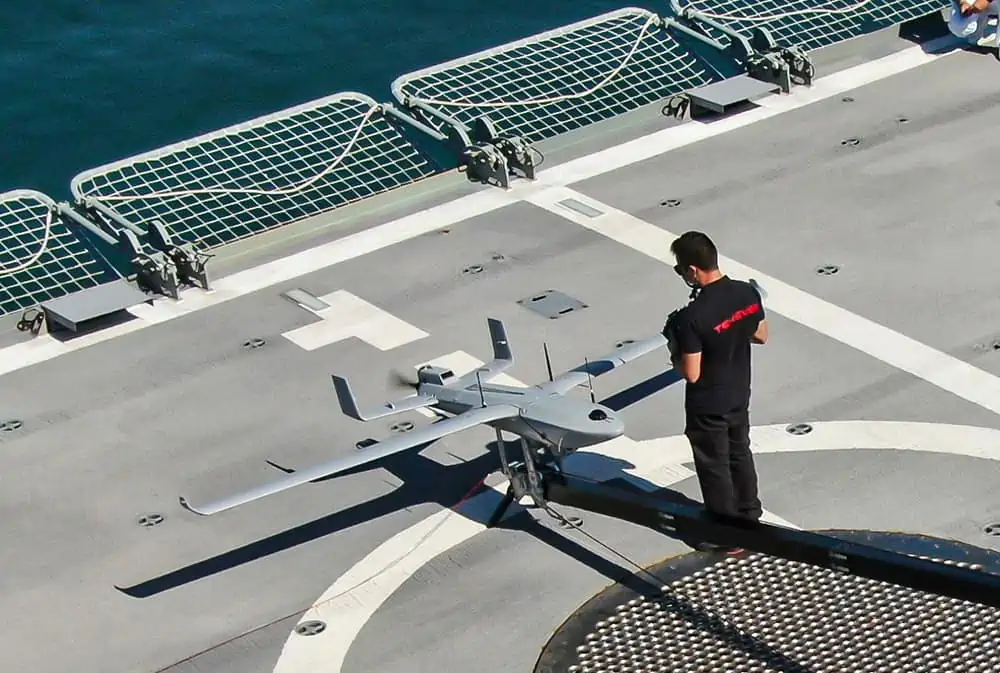 long range fixed wing isr uav for maritime surveillance