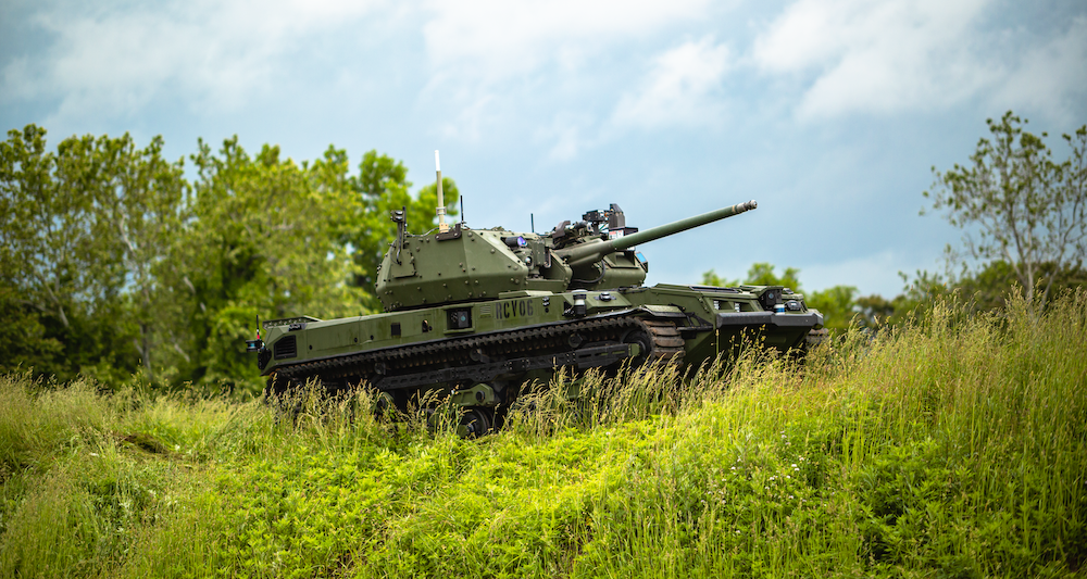 Ripsaw Multi-mission robotic combat vehicle