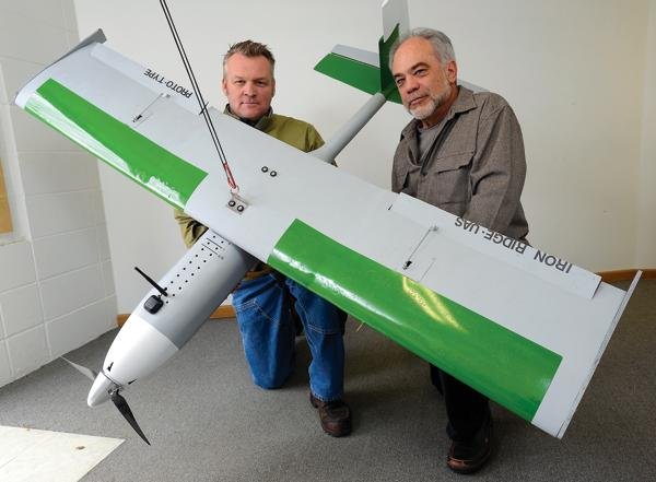 Iron Ridge UAS founder and chief operating officer Oliver Mazurkiewicz,...