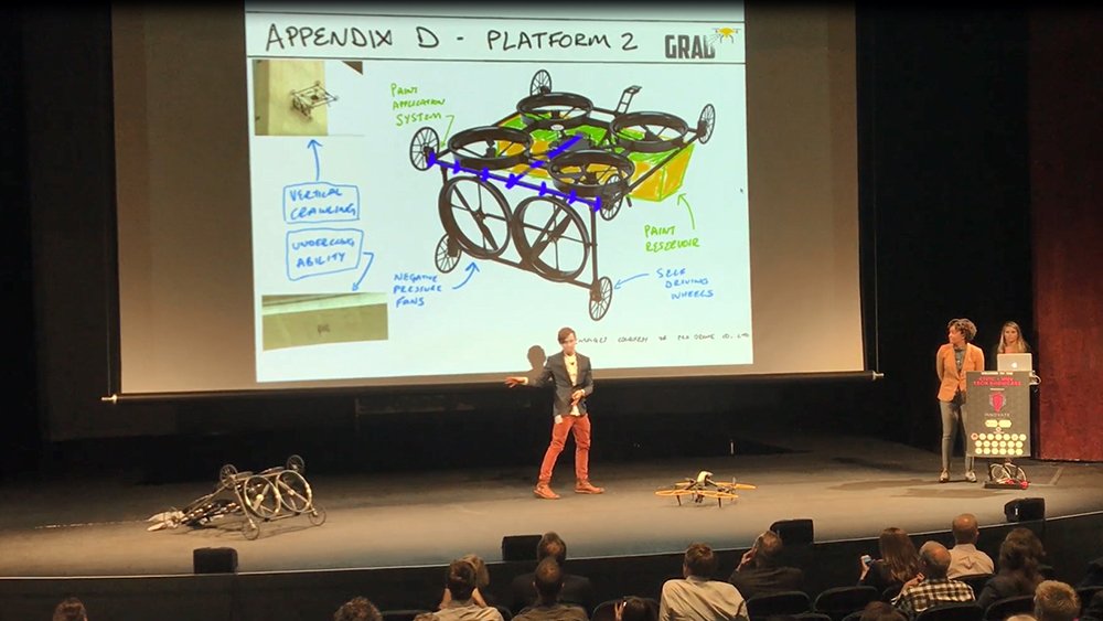 PRODRONE and GRAD, a US start-up company, launched collaborative  development for graffiti removal drone. Young entrepreneurs from Silicon  Valley won the competition with PRODONE's drone - Prodrone | Revolutionary  Drones for Professionals