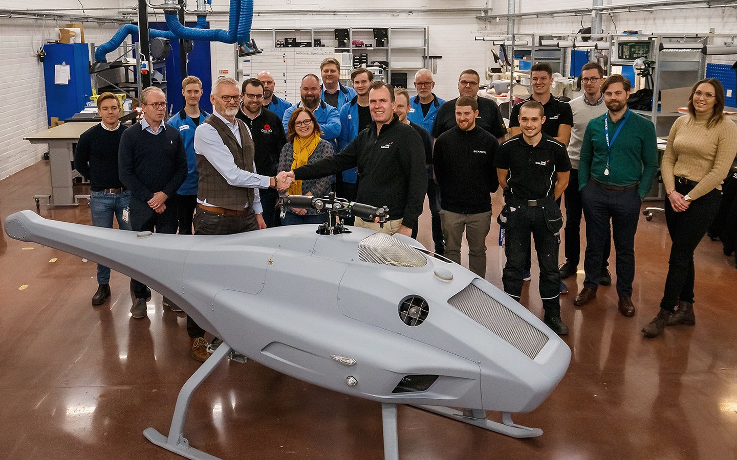 First SKELDAR V-200 platforms from Scanfil make way on to frontline ahead  of mass production planned for 2020 - UMS SKELDAR